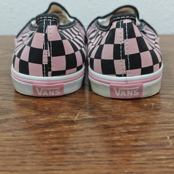 Y2K Rare KVD Vans Black Pink Women's 7.5 Slip On Ballet Shoes - Picture 8 of 12
